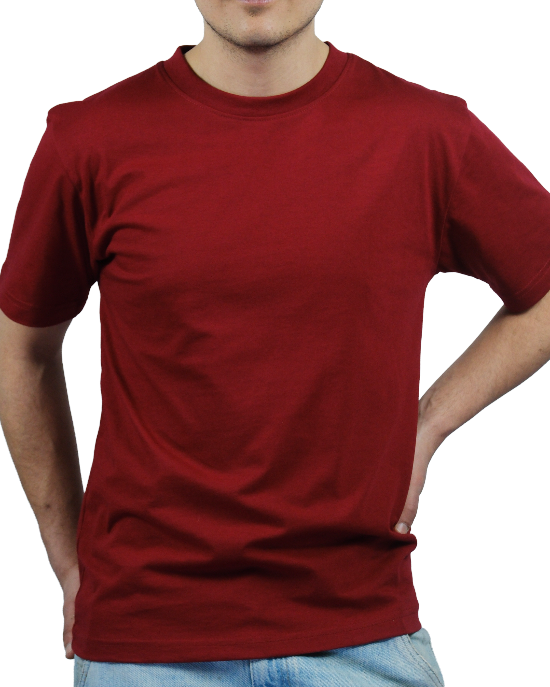 ბორდოსფერი ბამბის მაისური — ღრმა, მდიდარი ფერის და კომფორტული ქსოვილის ყოველდღიური ტანსაცმელი