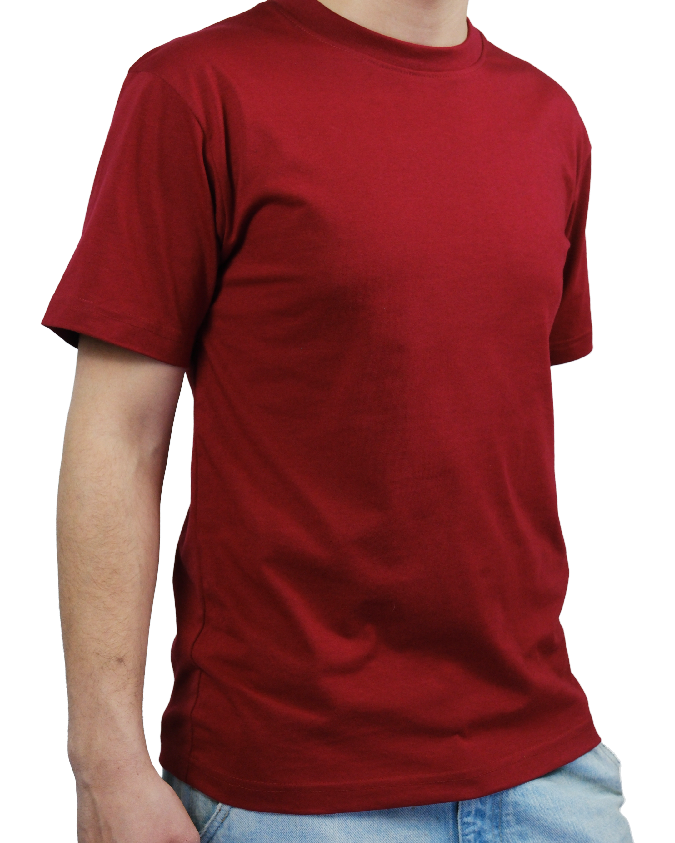 განსაკუთრებული ბორდოსფერი მაისური — შესაფერისი ბეჭდვისთვის და ყოველდღიური ჩასაცმელად