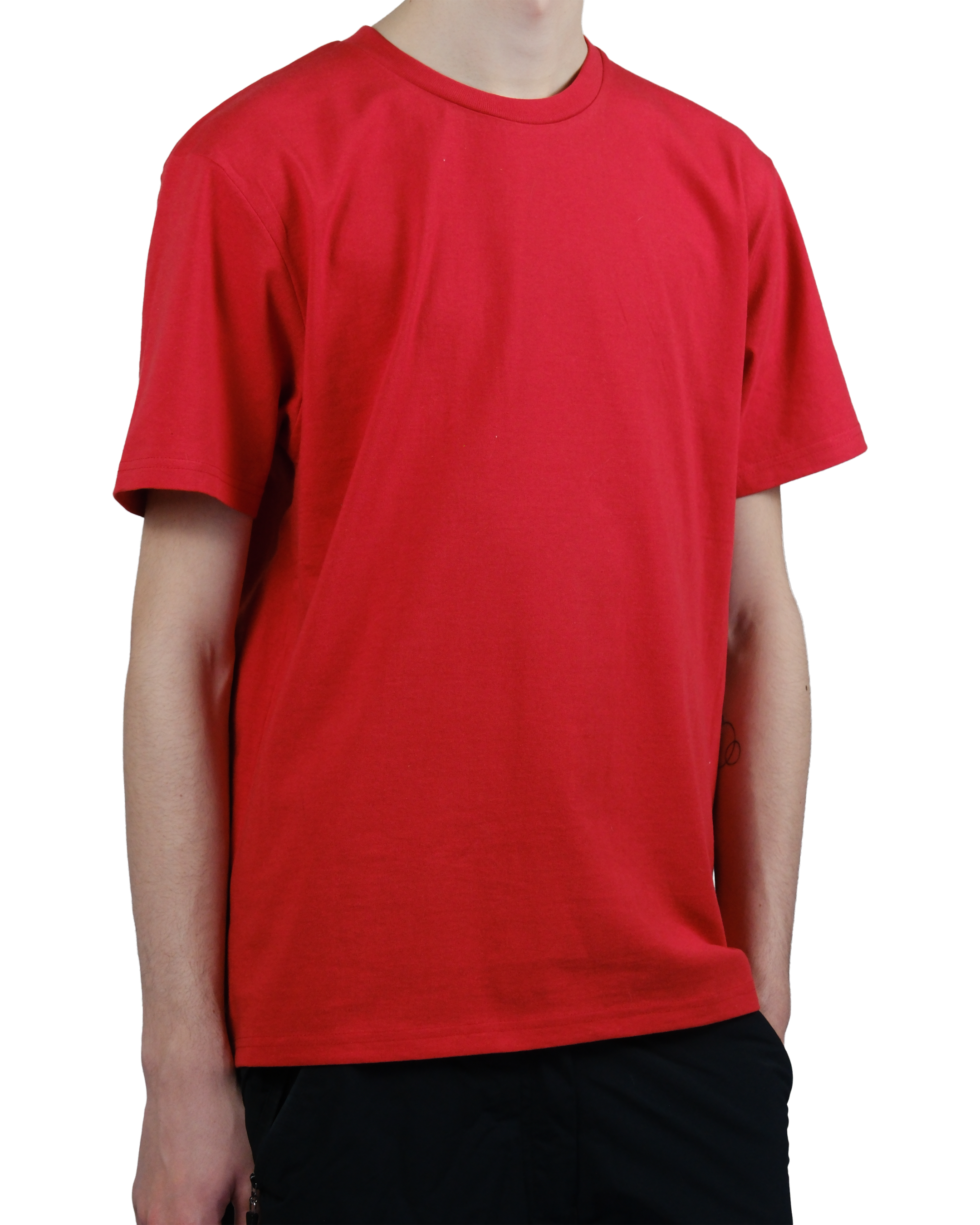 კაშკაშა წითელი ბამბის მაისური — კომფორტული და გამძლე ყოველდღიური ტანსაცმელი