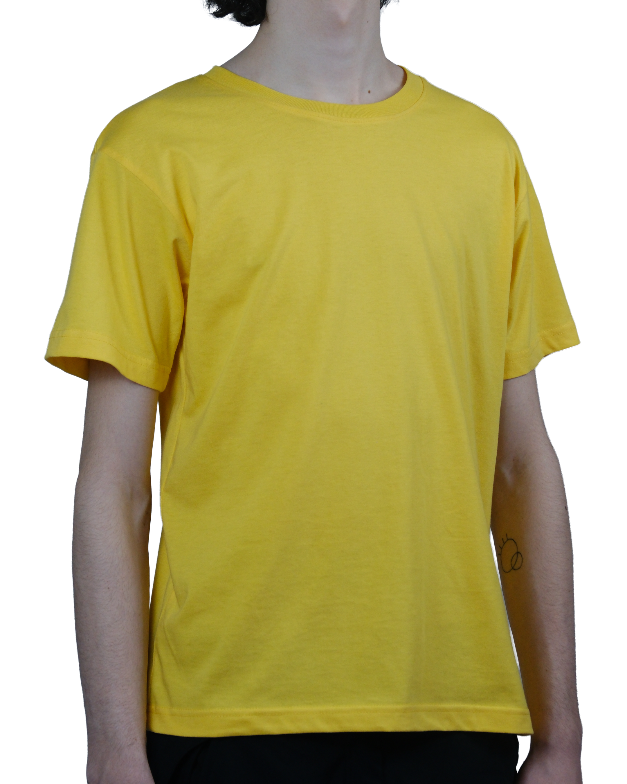 კაშკაშა ყვითელი ბამბის მაისური — მზეივით ნათელი ფერი ყოველდღიური ჩასაცმელად